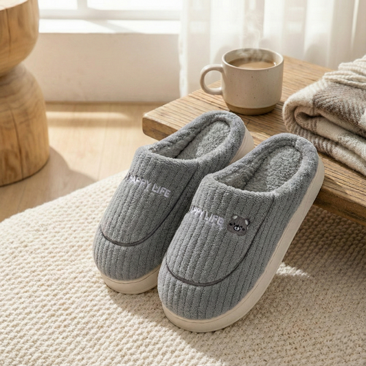 Indoor Plush Slippers
