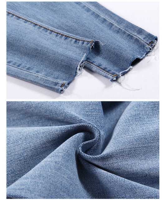 Women’s High-Waist Korean Jeans